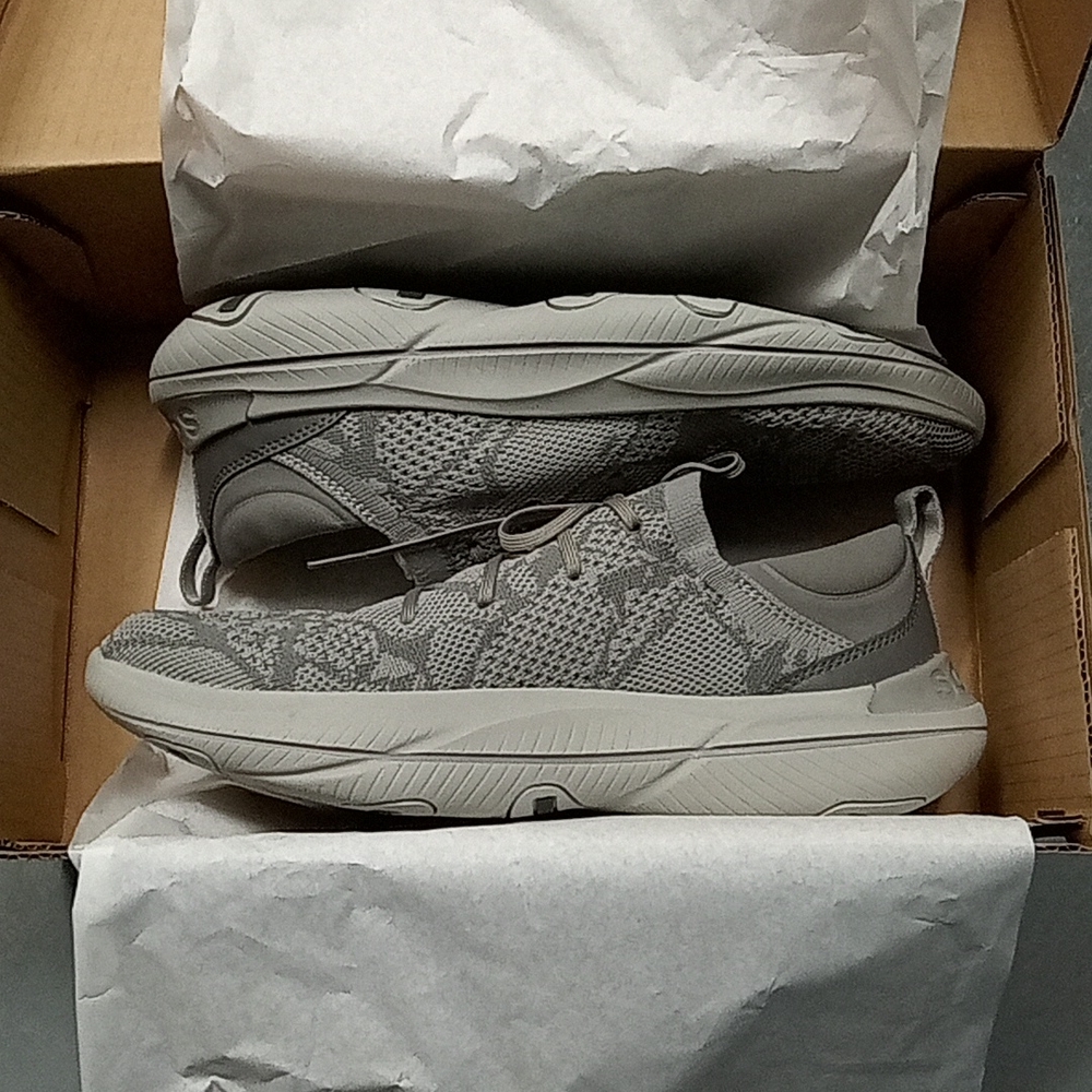 Sorel Chrome Gray & Quarry Explorer Blitz Stride Sneaker